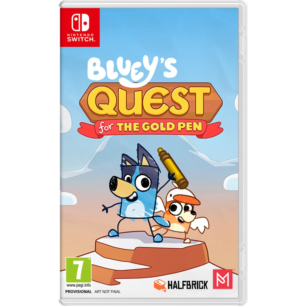 Bluey&apos;s Quest for the Gold Pen - Nintendo Switch - Eventyr