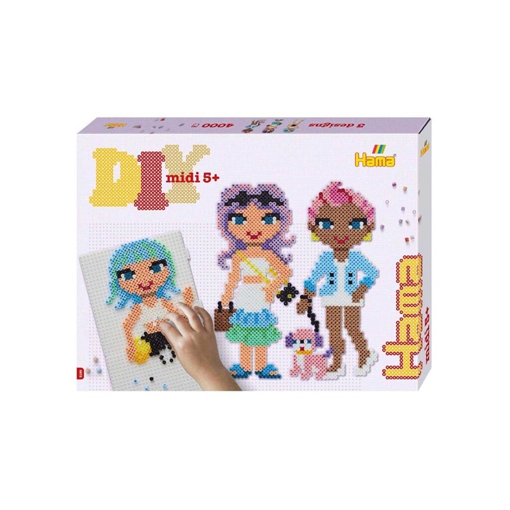 Hama Ironing Bead Set Gift Box - Fashion Girls 40