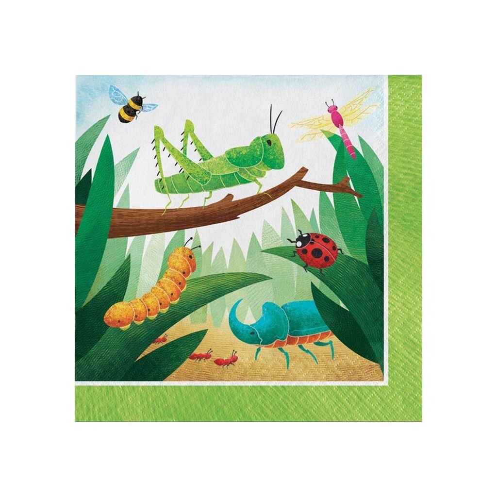 Haza Witbaard - Insect Napkins 16pcs.