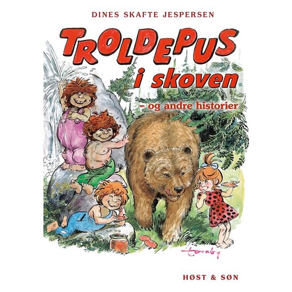 Troldepus i skoven - og andre historier - Børnebog - Hardcover