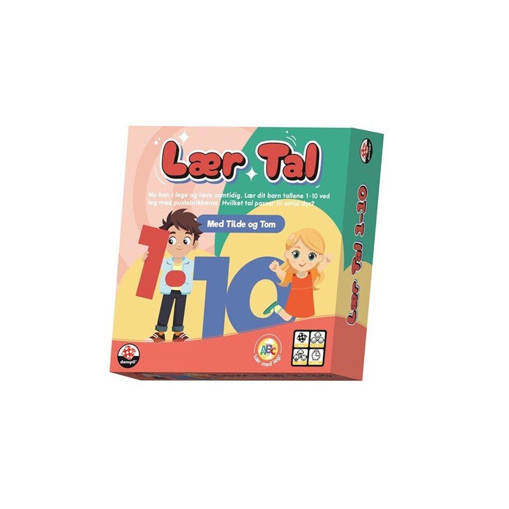 Danspil Lær Tal