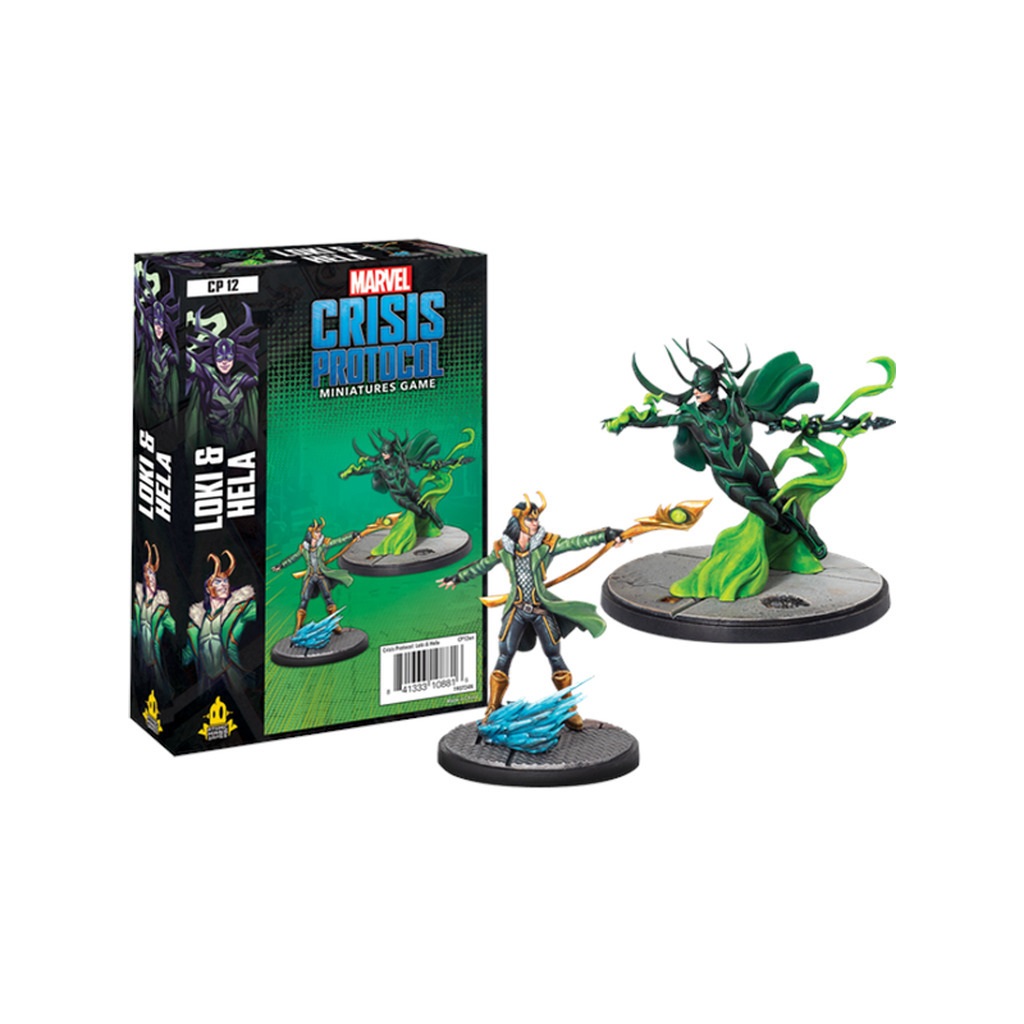 Asmodee Marvel Crisis P Loki &amp; Hela
