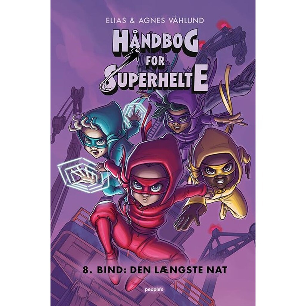 Håndbog for superhelte 8: Den længste nat - Børnebog - Hardcover