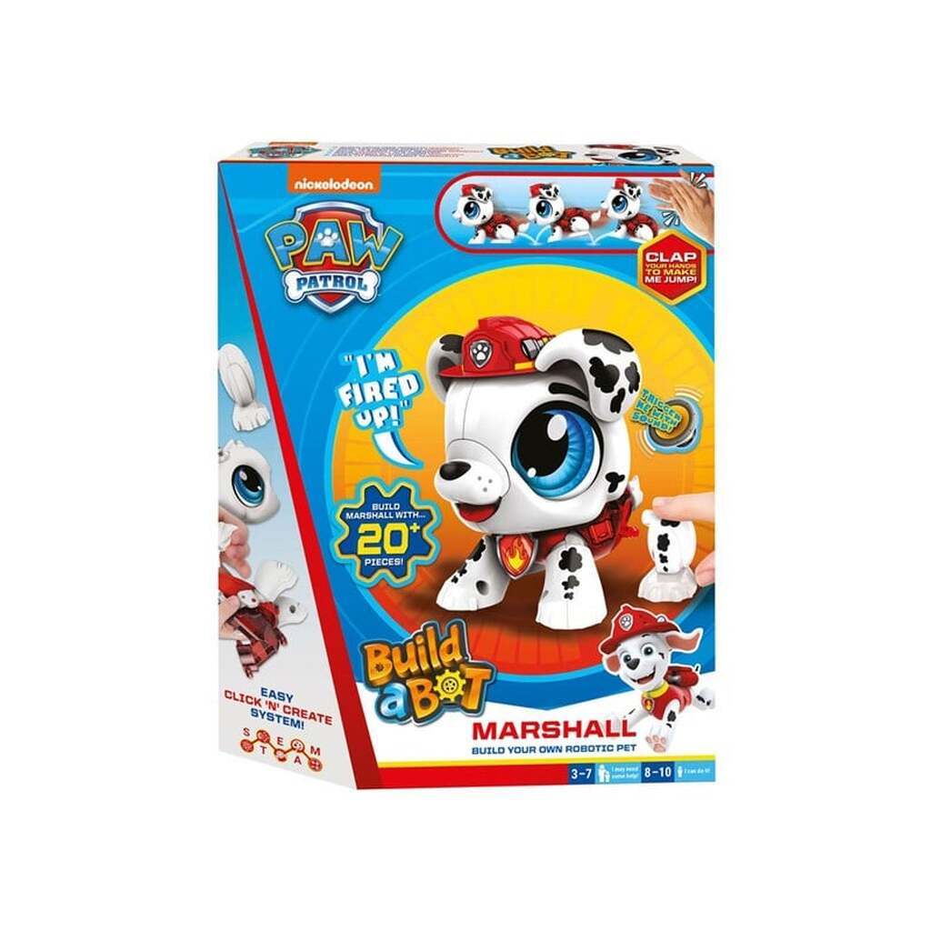 Goliath Build a Bot PAW Patrol Marshall - Interactive Robot