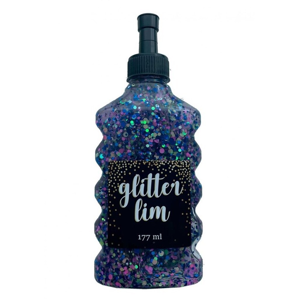 Hobby Mate Glitterlim grov glitter, Galaxy Purple