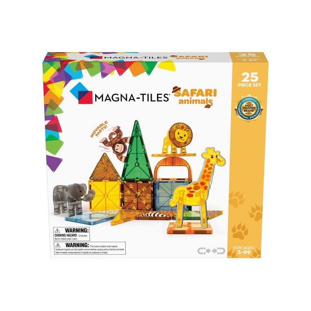 Magna-Tiles Safari dyr 25 stk sæt