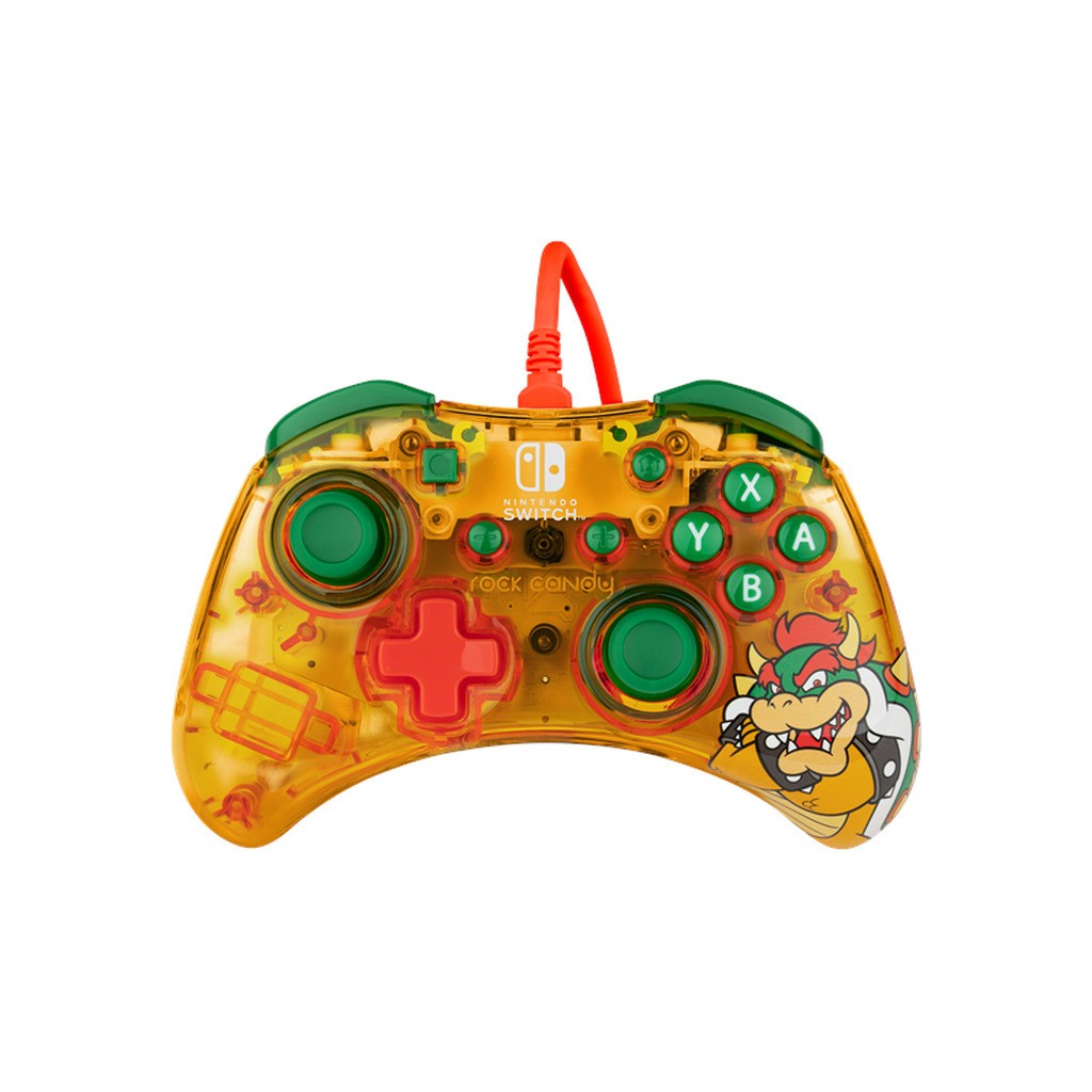 PDP Rock Candy Wired Controller - Bowser - Wired Controller - Nintendo Switch