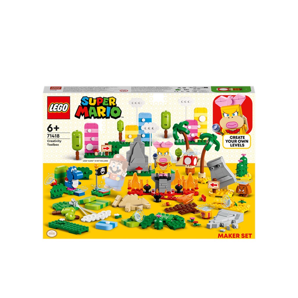 LEGO Super Mario 71418 Kreativ værktøjskasse - skabersæt
