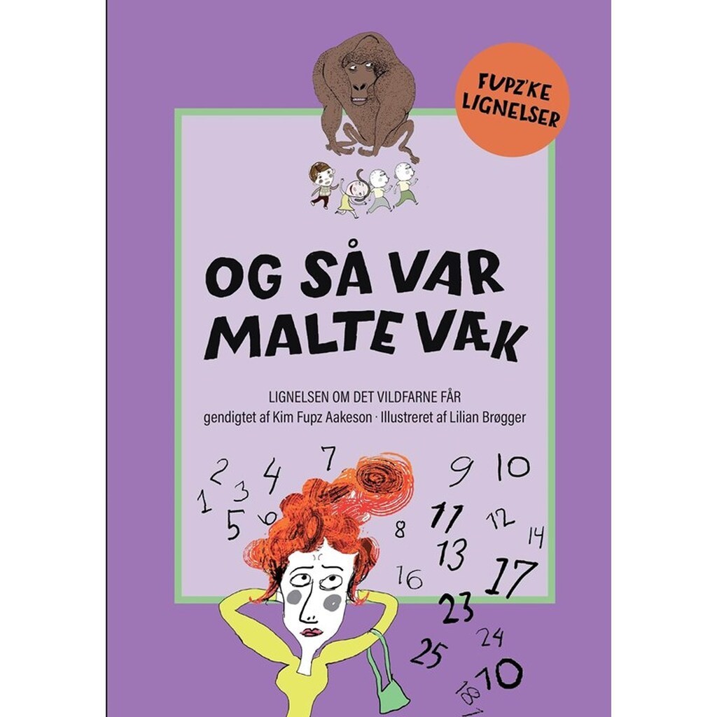 Og så var Malte væk - Børnebog - Hardback