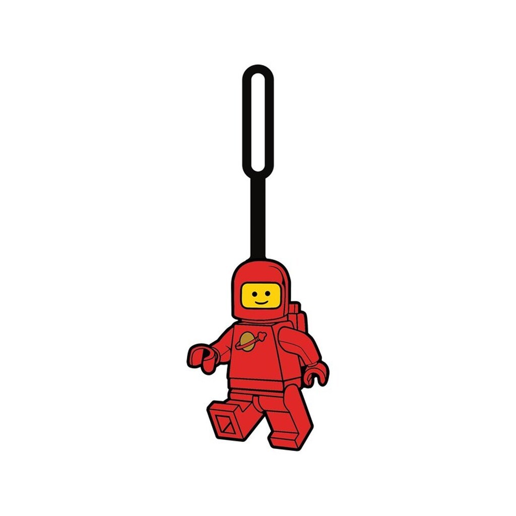 Euromic LEGO® Iconic Spaceman Red bag tag