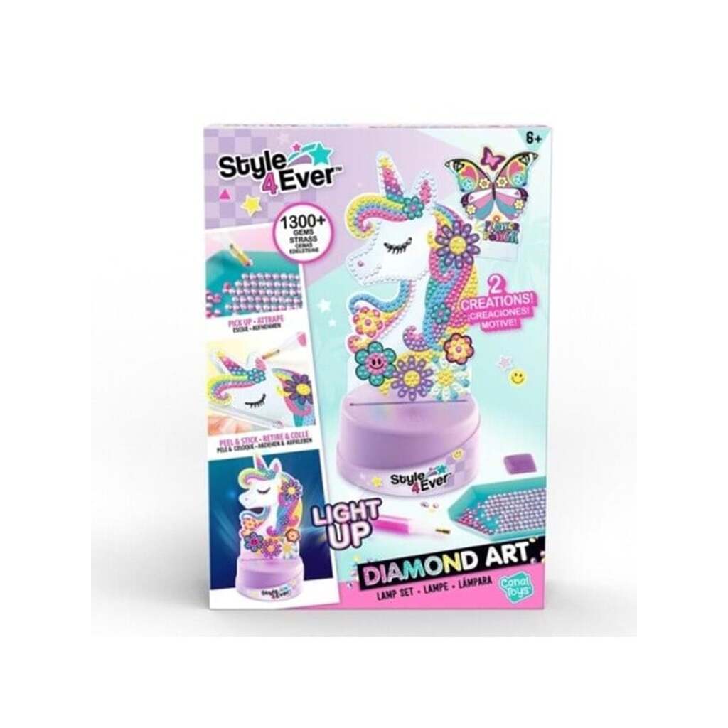 Style 4 Ever Diamond Art Lamp Set