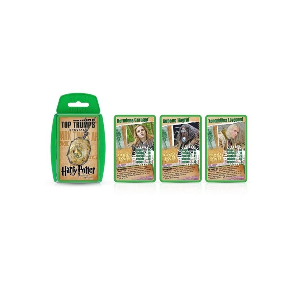 Winning Moves Harry Potter &amp; The Deathly Hallows Part 1 Top Trumps Card Game (ENGLISH)