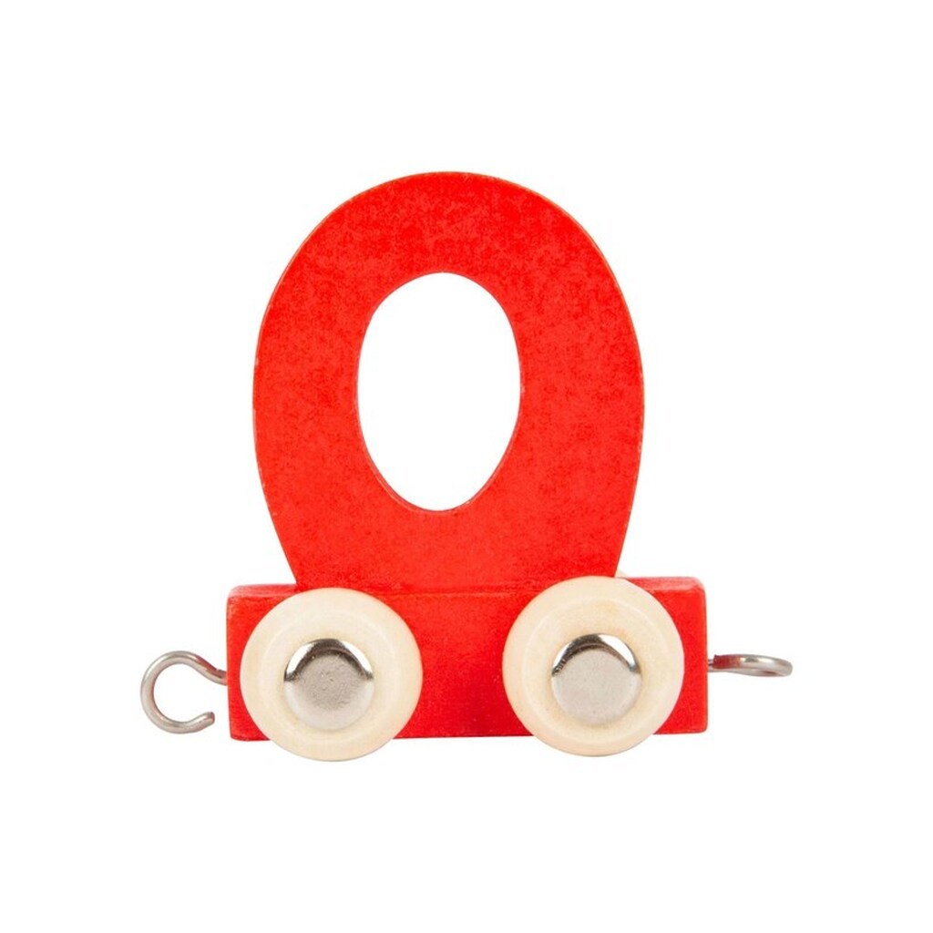Small Foot - Wooden Letter Train Color - O
