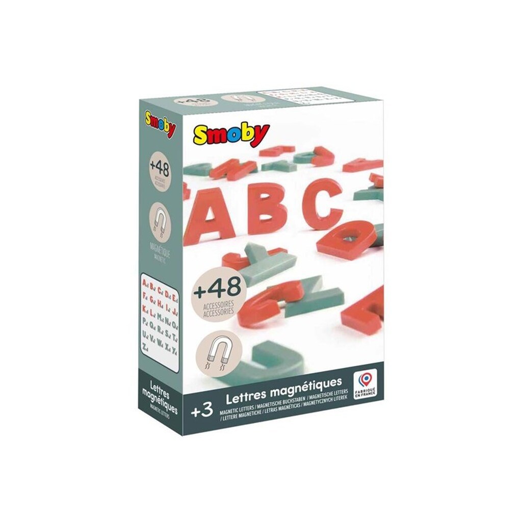 Smoby - Magnetic Letters 48 pcs.