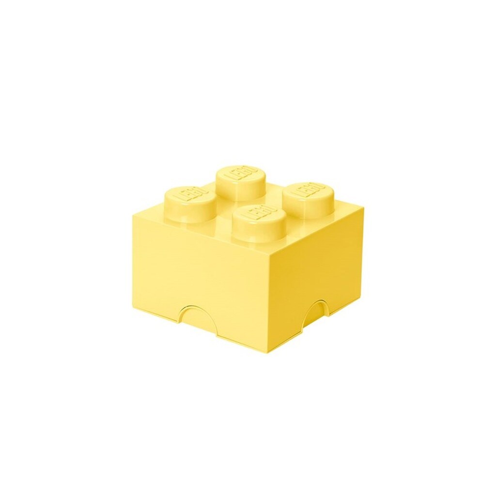 LEGO STORAGE BRICK 4 - COOL YELLOW