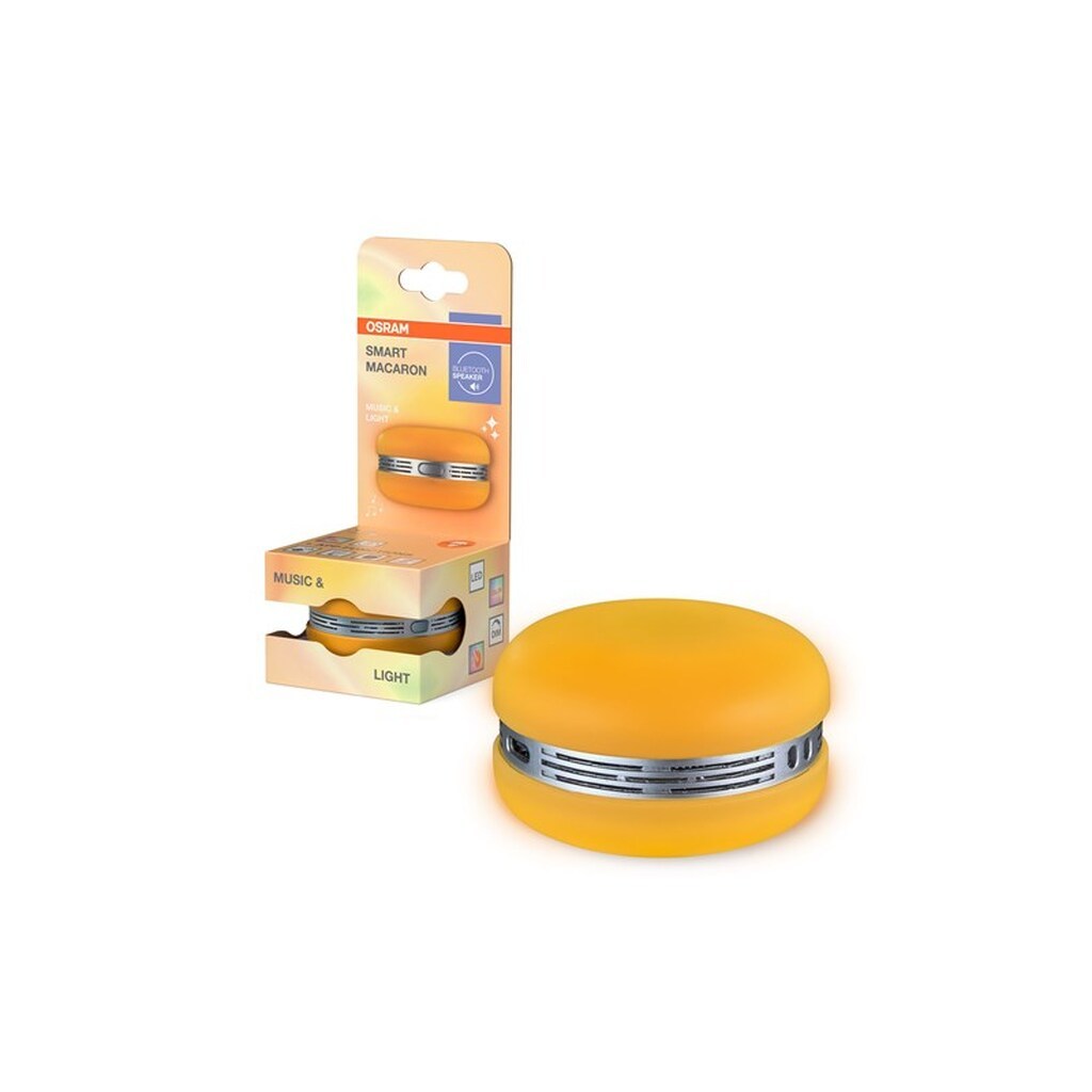 Osram SMART+ BT Speaker &amp; Light Macaron RGB orange