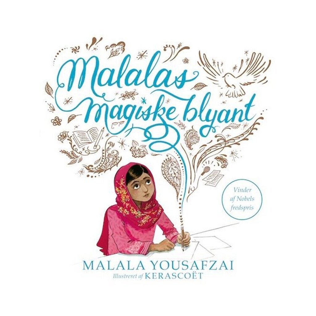 Malalas magiske blyant - Børnebog - hardback