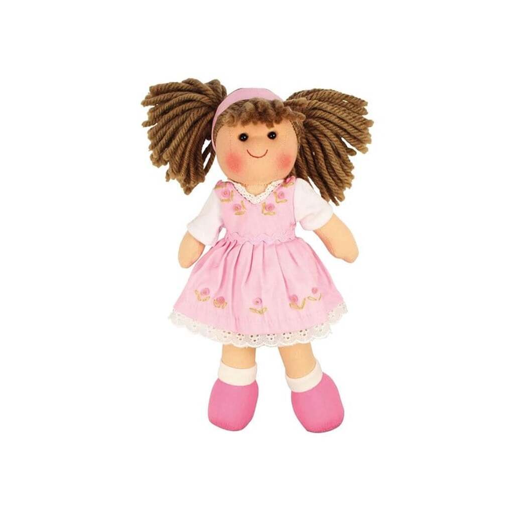 Bigjigs Fabric Doll Rose - 28cm