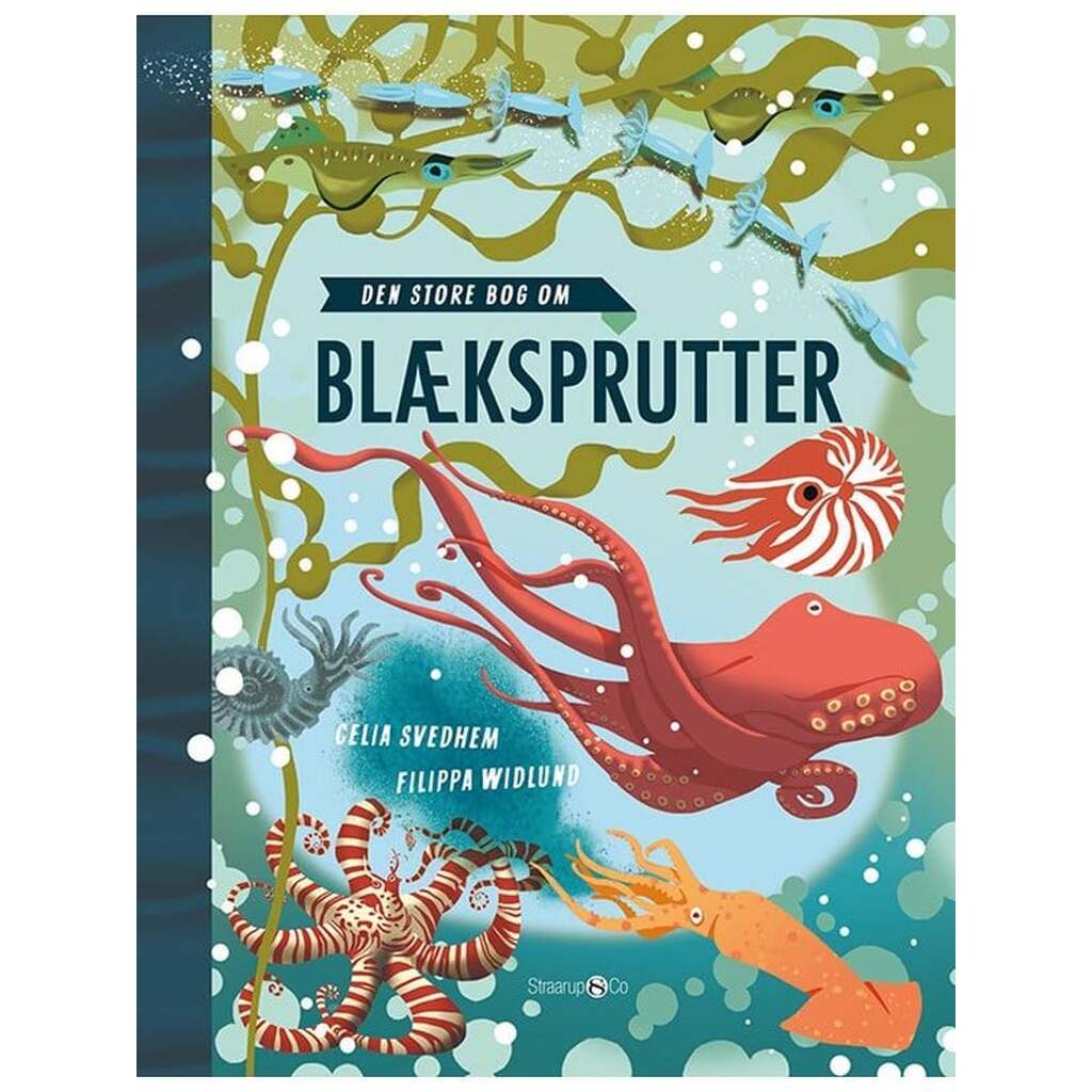 Den store bog om blæksprutter - Børnebog - Hardback