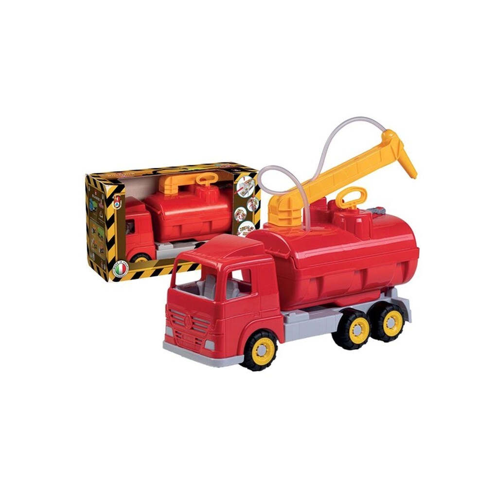 Androni Fire Truck with Water Spray and Soft Wheels