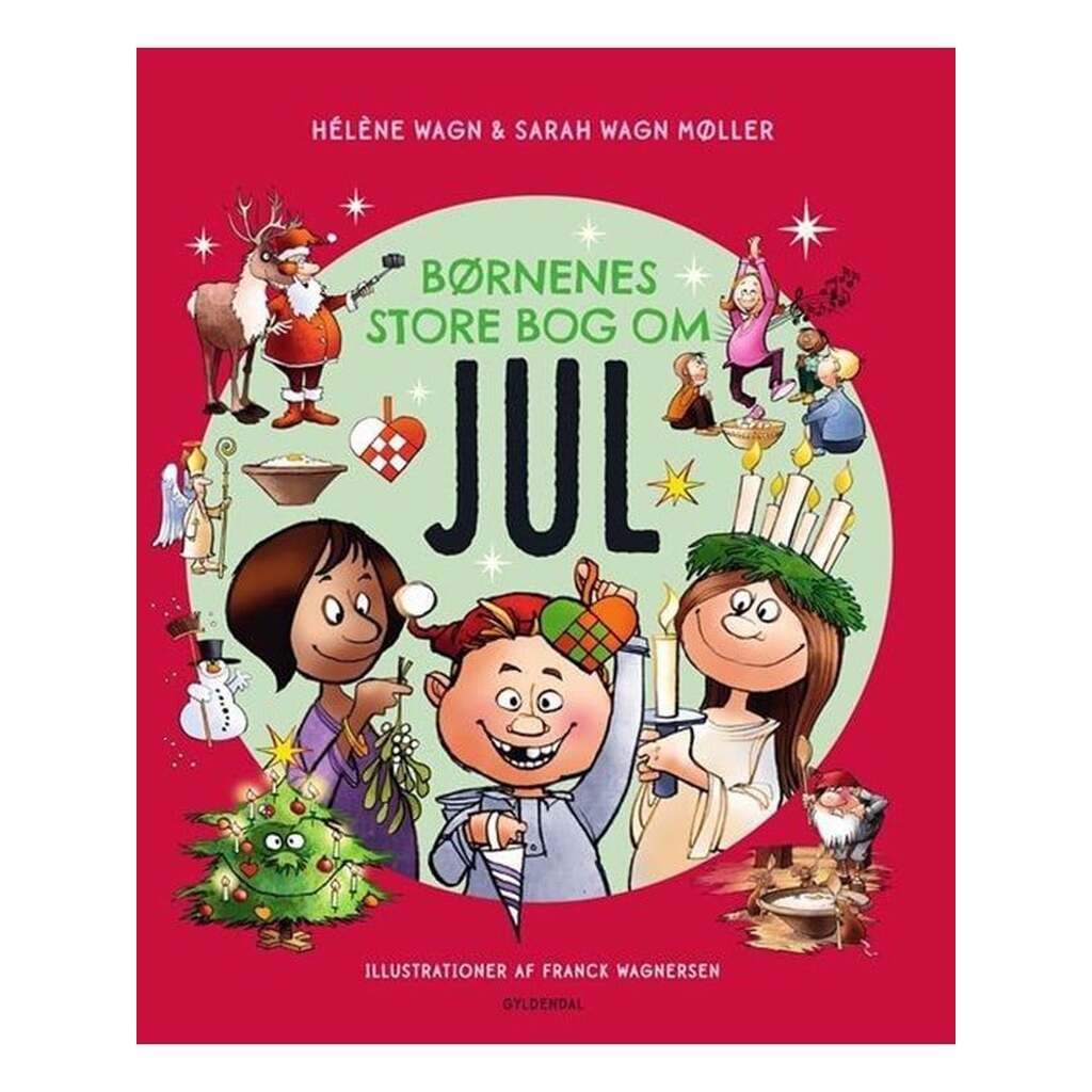 Børnenes store bog om jul - Børnebog - Hardcover