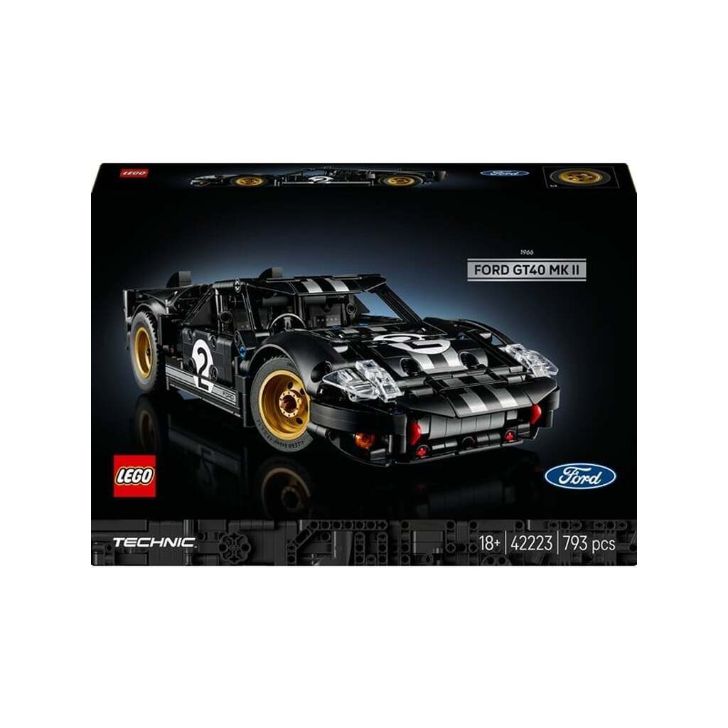 LEGO Technic 42223 1966 Ford GT40 MKII-racerbil