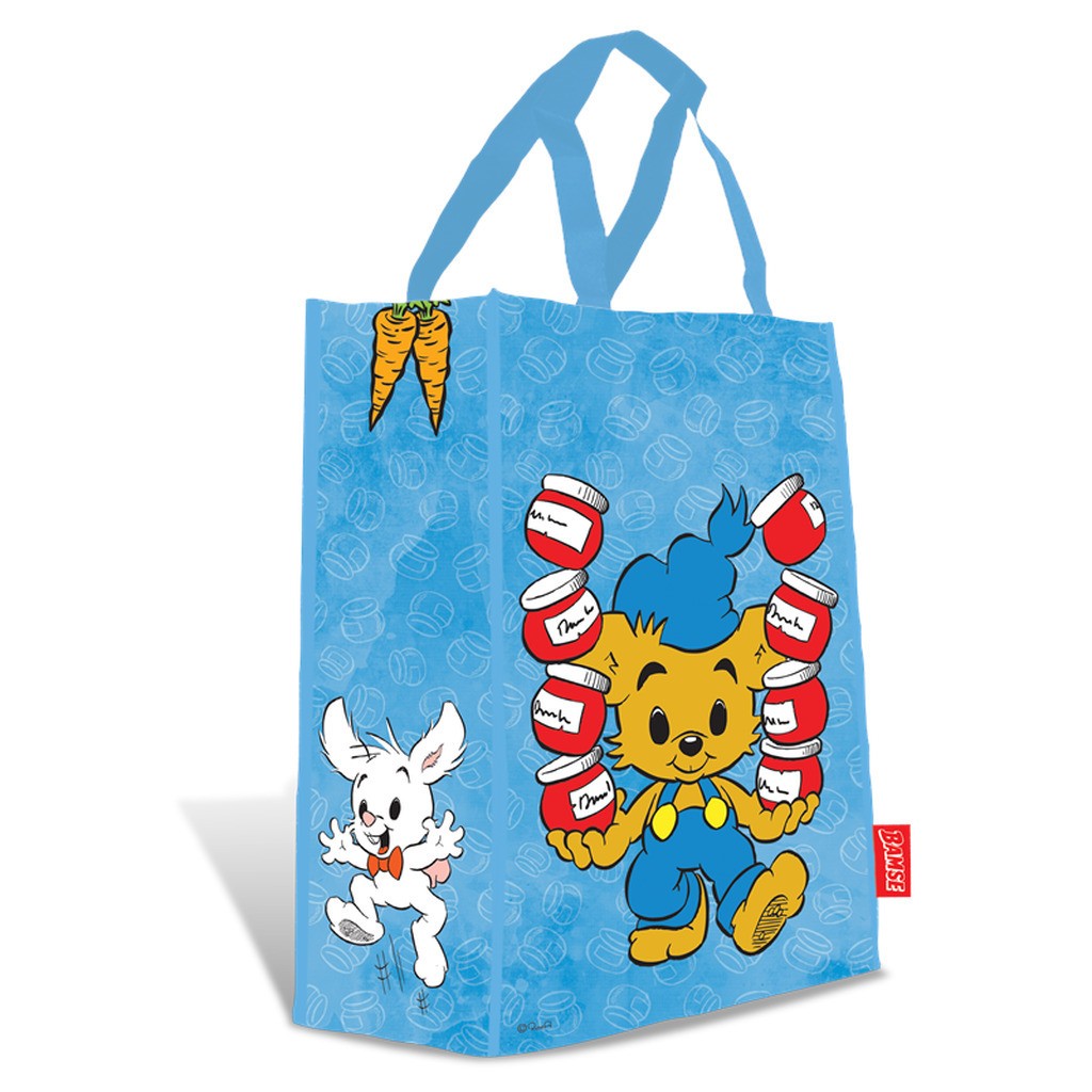 Euromic Bamse indkøbs pose/taske, 40x38x20, 12 stk.