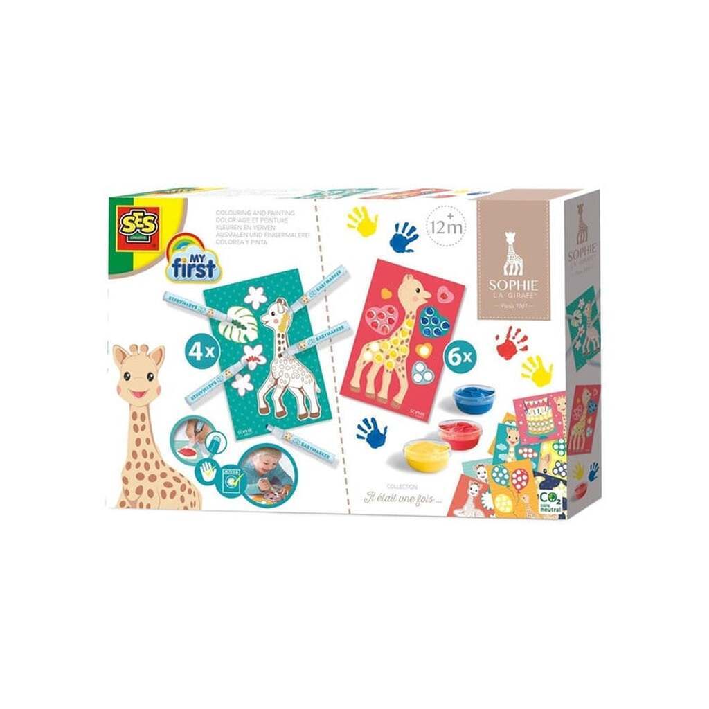 SES Creative My First - Sophie la Girafe - Colors and Paint