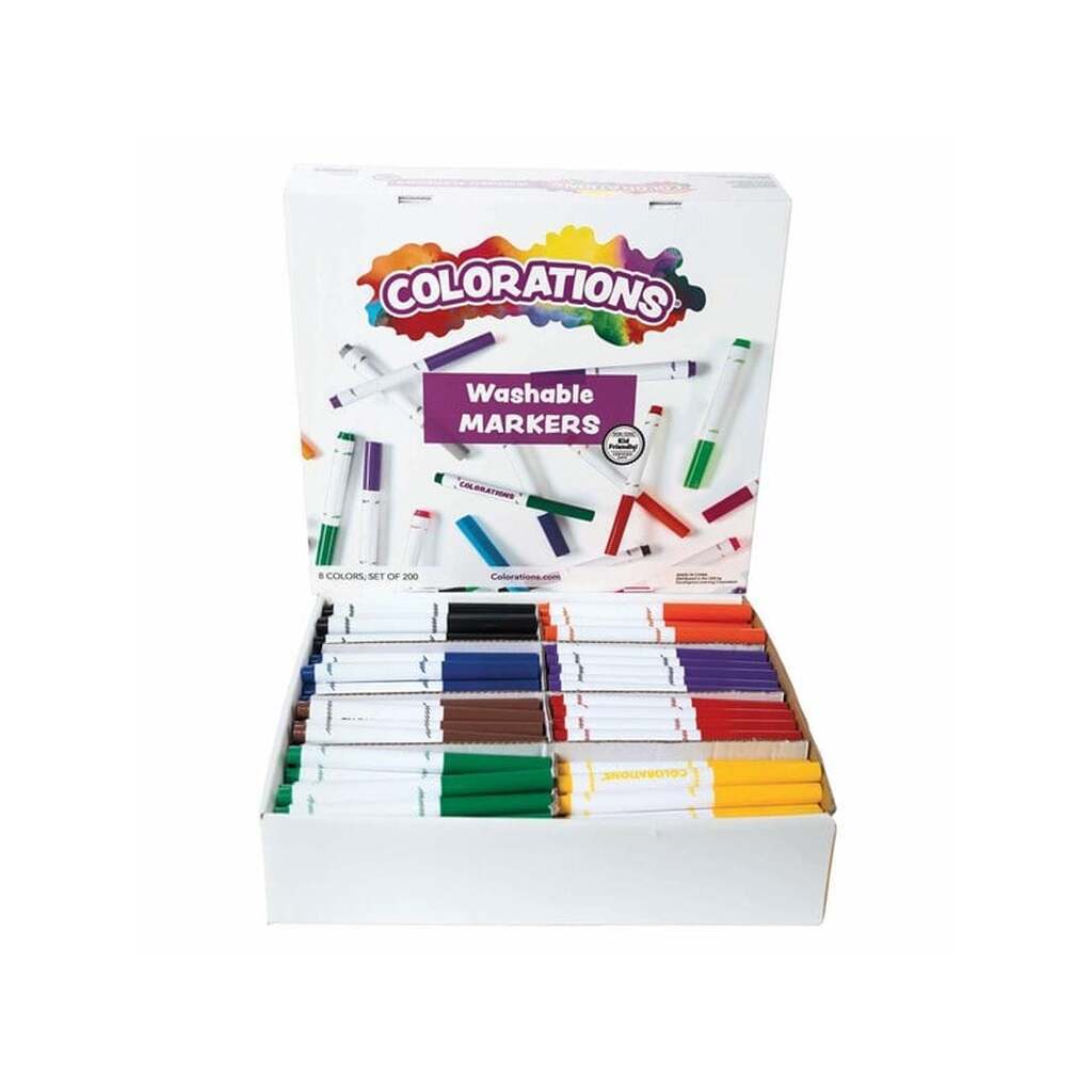 Colorations - Washable Markers 200 pcs.