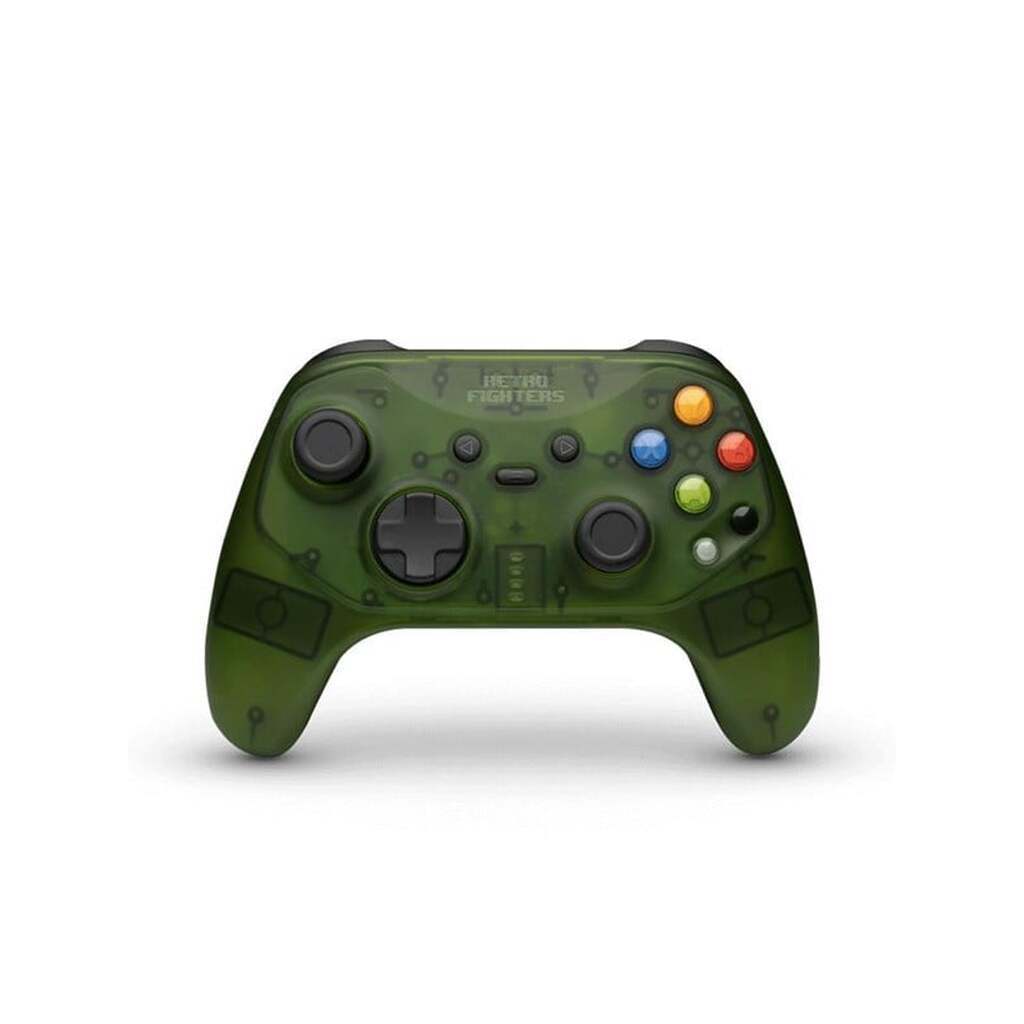 Retro Fighters Hunter - Transparent Green - Wireless Controller - Microsoft Xbox