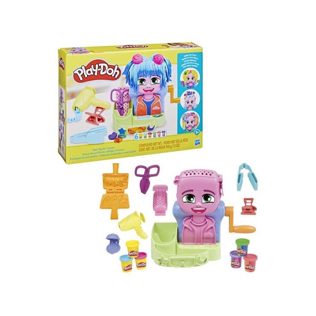 Play-Doh hårstylingsalon legesæt
