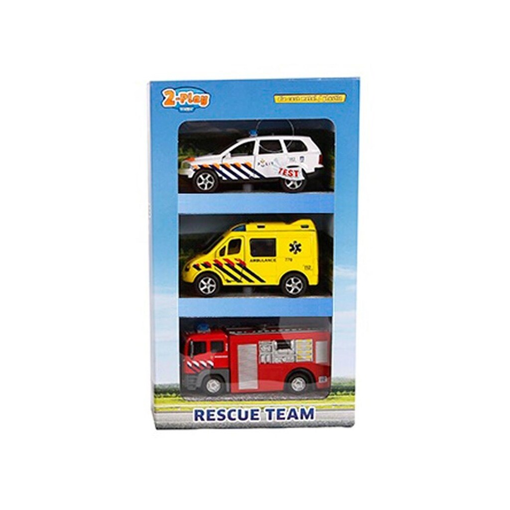 2-Play Traffic 2-Play Die-cast Emergency Service Vehicles NL with Light and Sound
