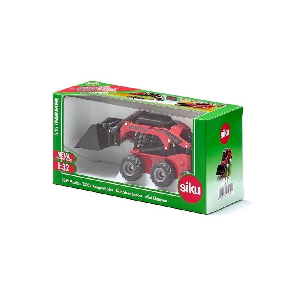 SIKU 1:32 Manitou 3300V Skridstyret Minilæsser
