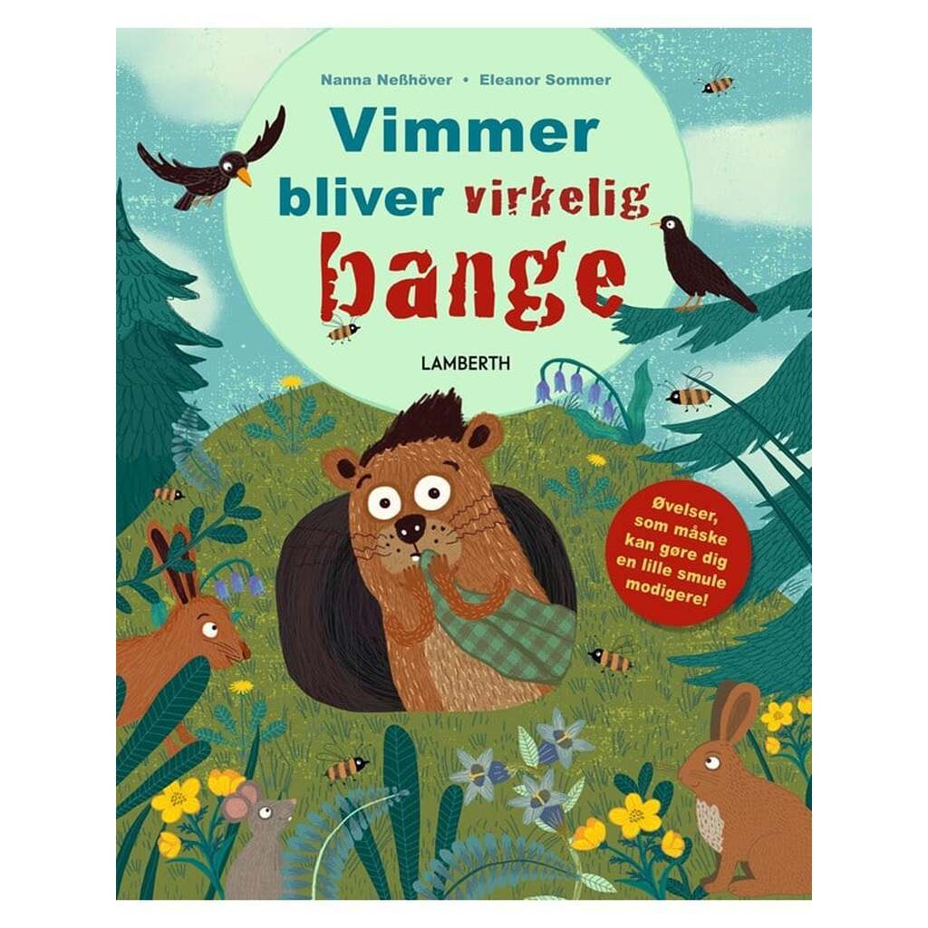 Vimmer bliver virkelig bange - Børnebog