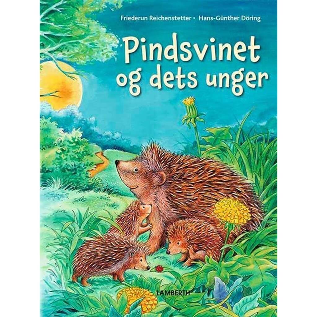 Pindsvinet og dets unger - Børnebog - hardcover