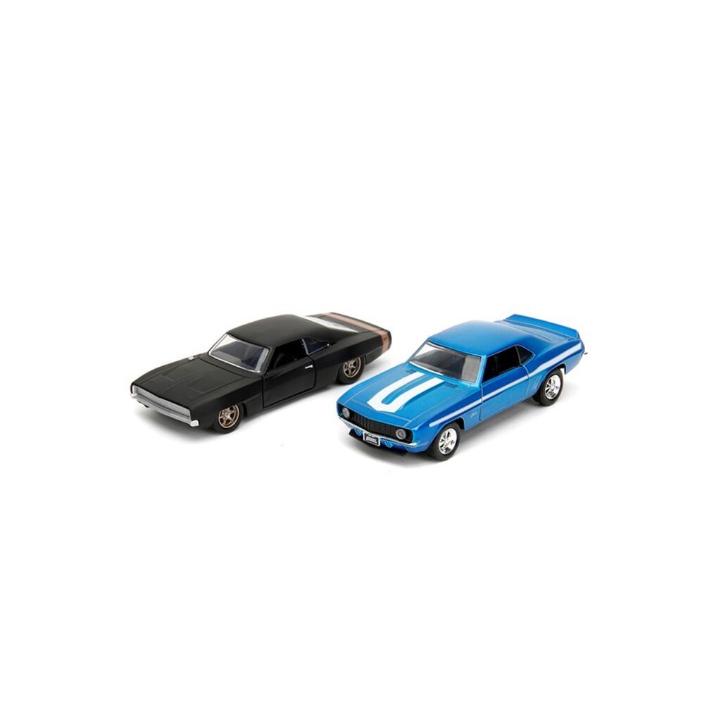 Jada Toys Fast &amp; Furious Dobbeltpakke Dodge Charger &amp; Chevrolet Camaro 1:32