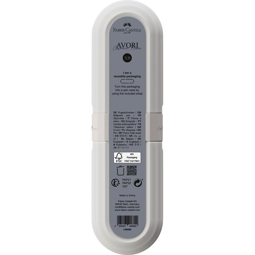 Faber-Castell Avori Ballpoint XB graphite grey