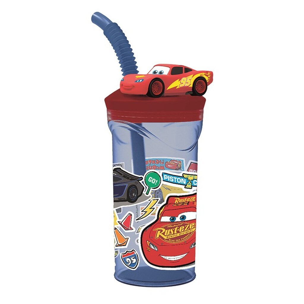 Euromic Desineys Biler 3D figur vandflaske 360 ml