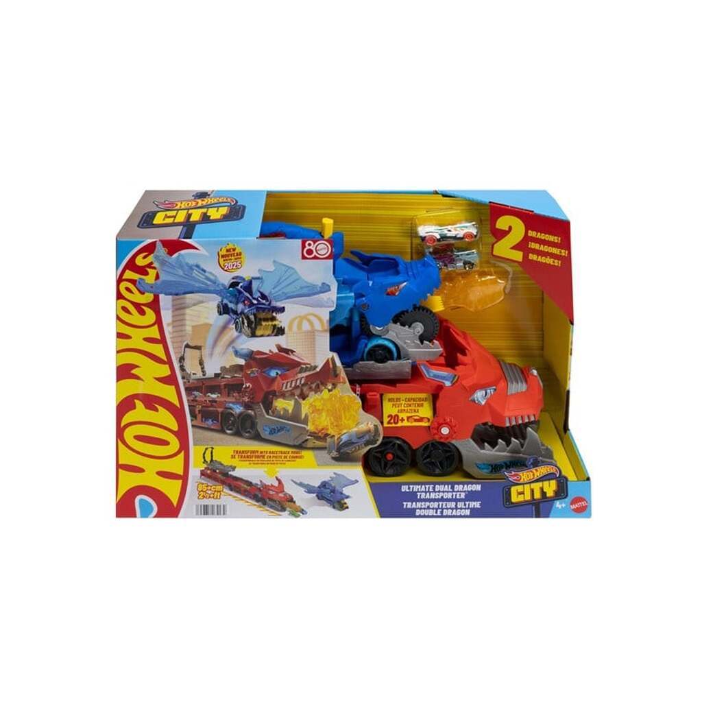 Hot Wheels City Ultimate Dual Dragon Transporter