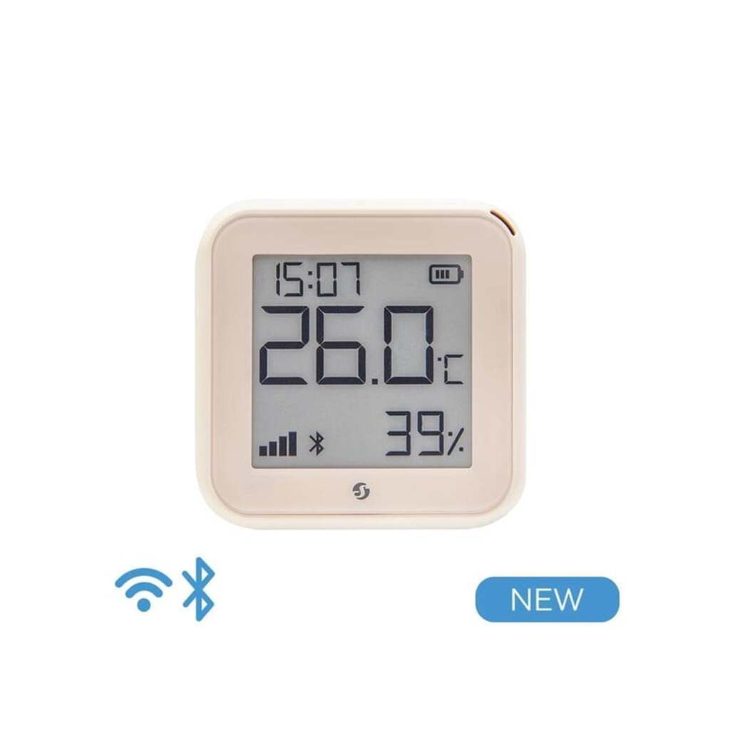 Shelly H&amp;T, Ivory (GEN 3) - WiFi temp-/luftfugtighedssensor