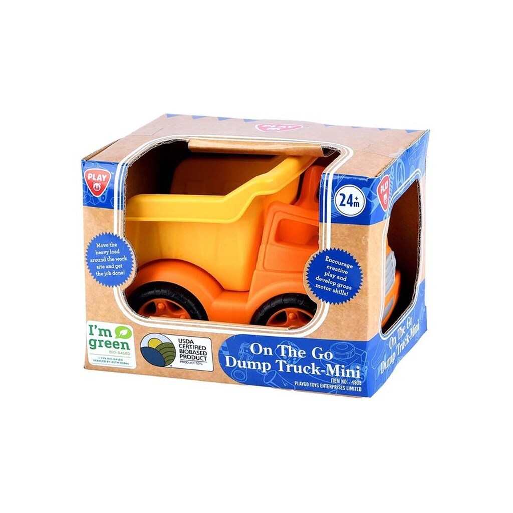 PLAY Bio Based Dump Truck Orange