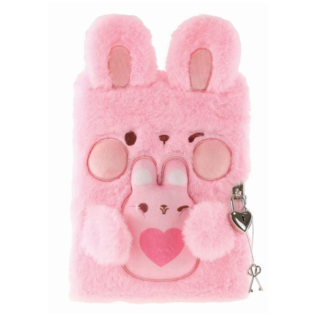 Tinka DAGBOG PLYS KANIN ROSA