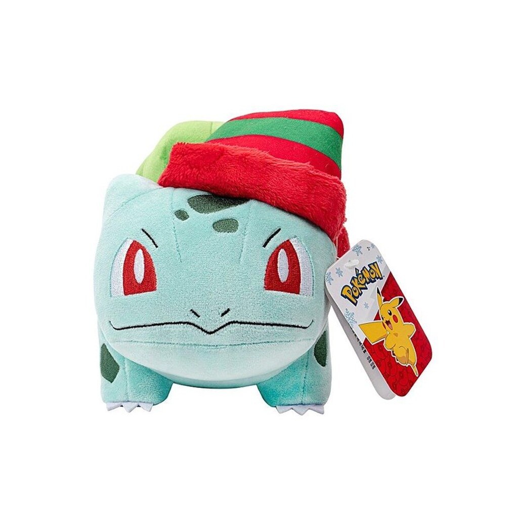 Pokemon Bulbasaur Plush with Striped Hat