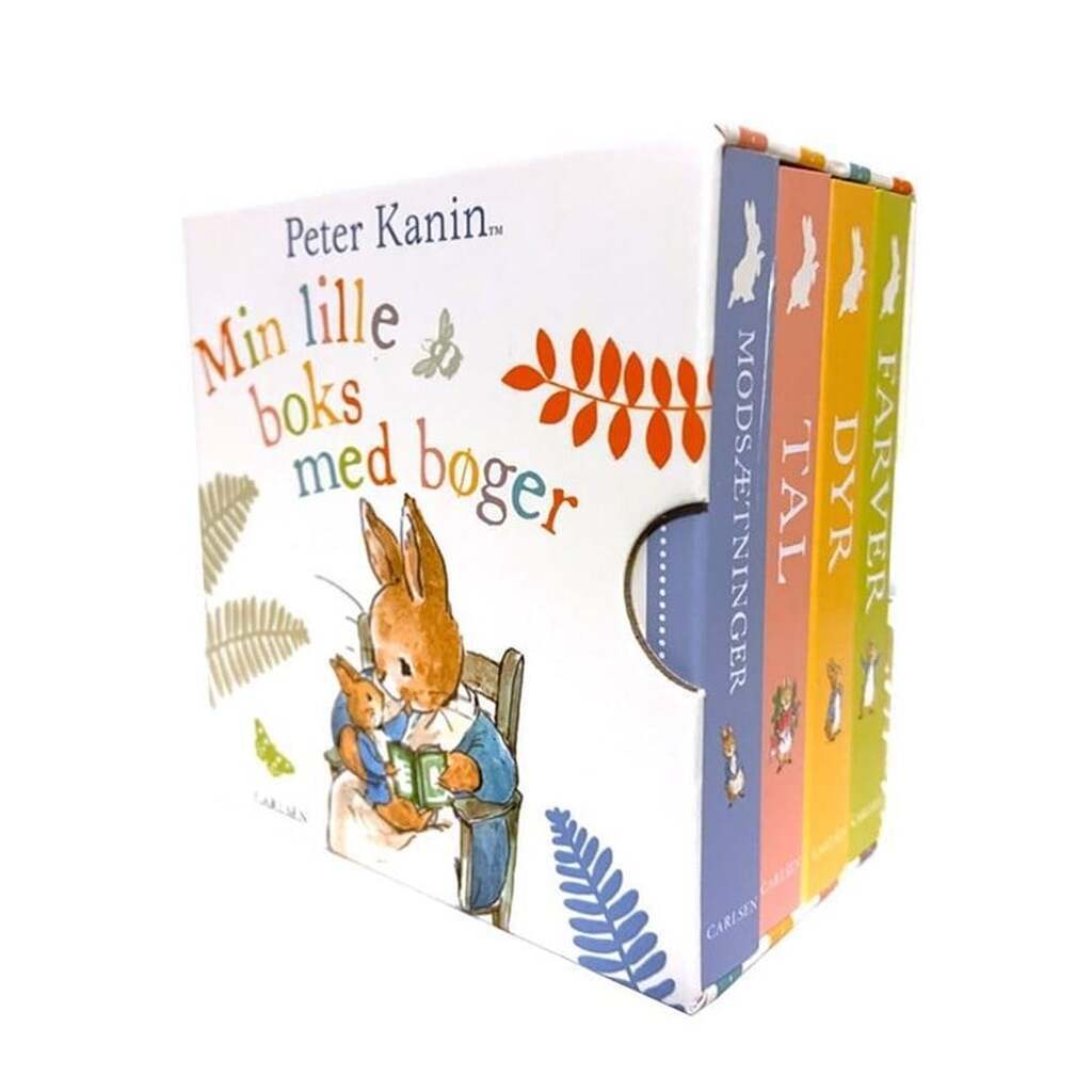Peter Kanin - Min lille boks med bøger - Børnebog - Papbog