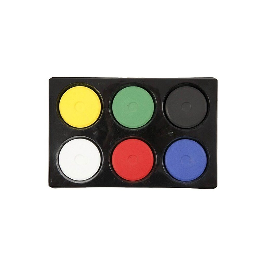 Creativ Company Large refill blocks Watercolor in palette 6pcs.