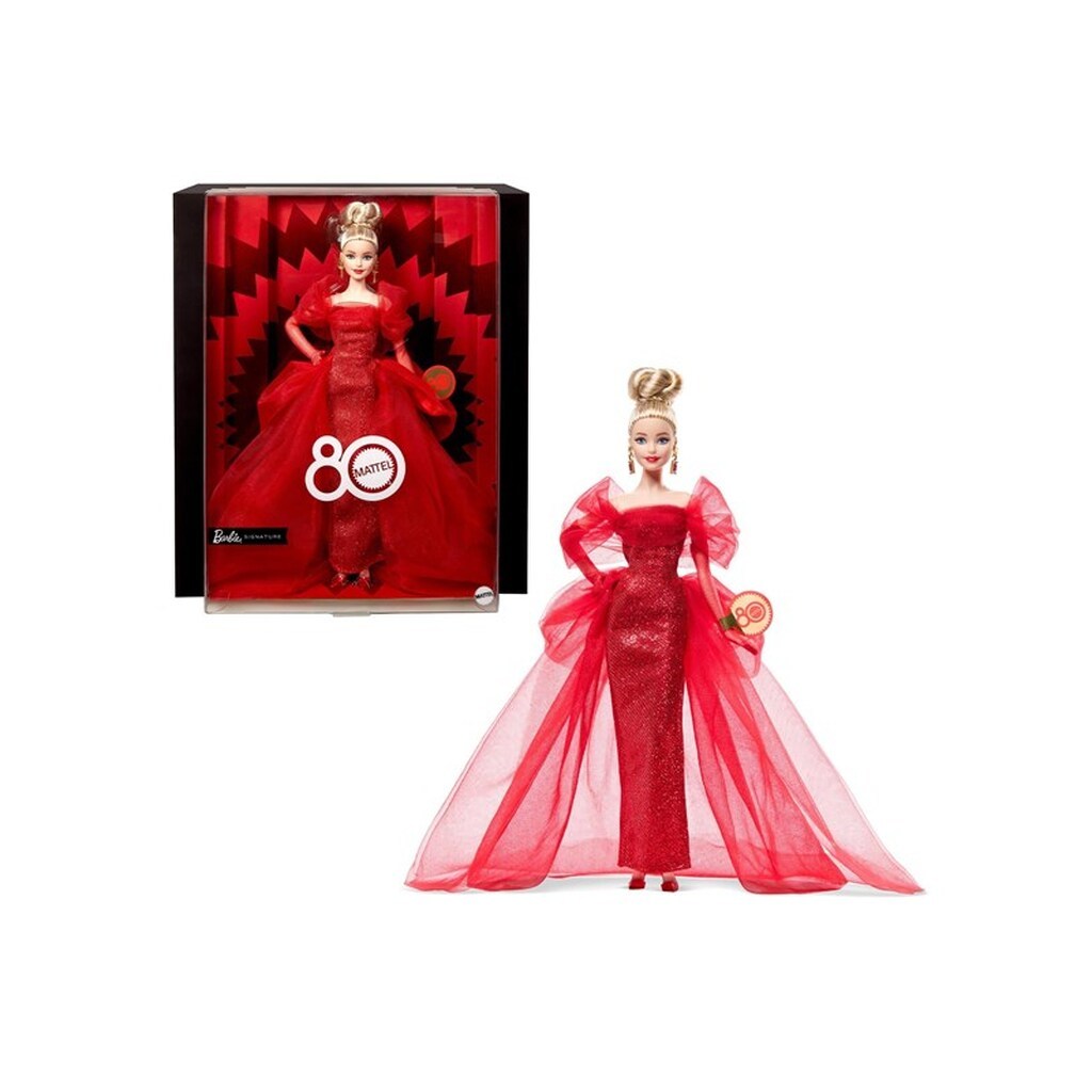 Barbie Mattel 80th Anniversary Doll