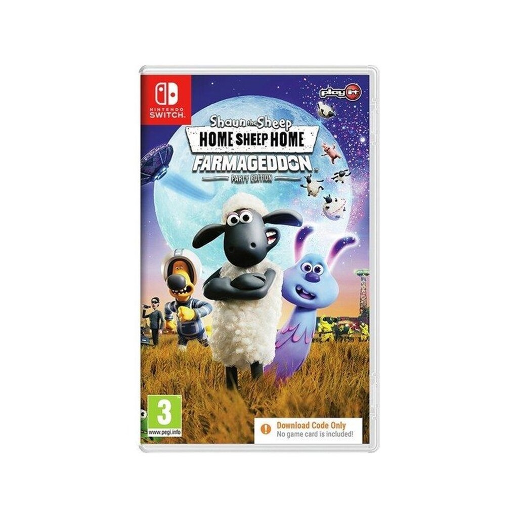 Shaun the Sheep: Home Sheep Home (Farmageddon Party Edition) - Code in a Box - Nintendo Switch - Platform