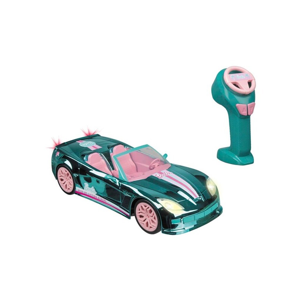 Mattel - Barbie Mondo Motors RC Remote Control Car - Chrome Plated Blue 65th Anniversary Edition