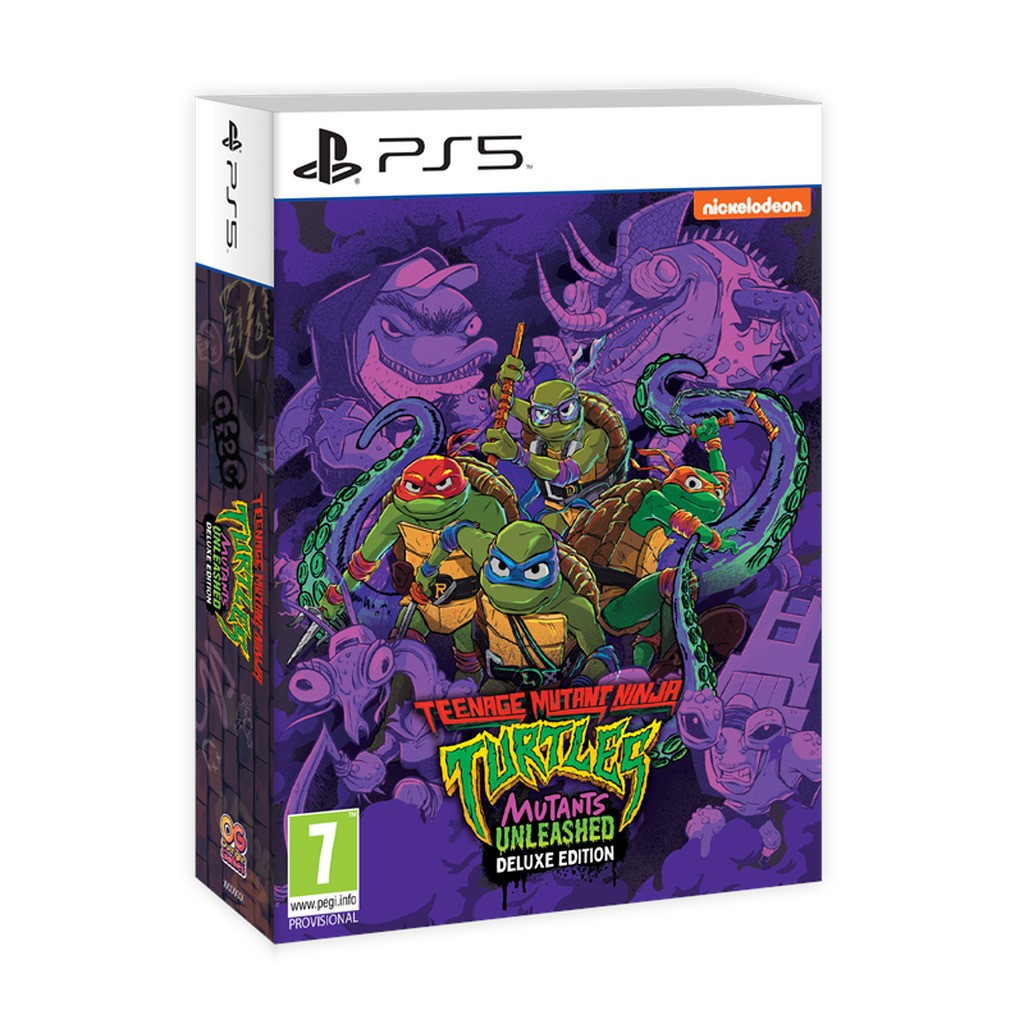 Teenage Mutant Ninja Turtles: Mutants Unleashed (Deluxe Edition) - Sony PlayStation 5 - Action/Adventure