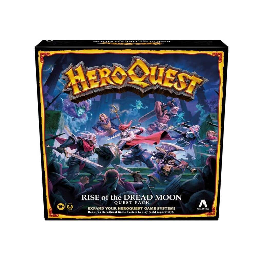 Avalon Hill HeroQuest Rise of the Dread Moon Quest Pack - Requires HeroQuest Game System to Play (English)